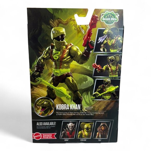 Masters Of The Universe Masterverse Kobra Khan Action Figure 30 Points Articulat - Picture 5 of 9